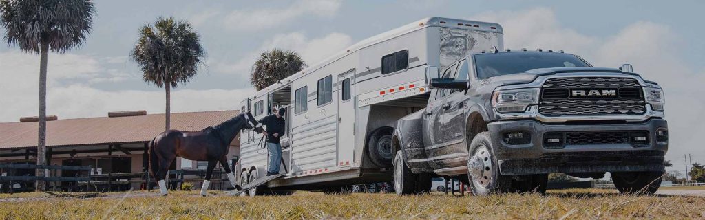 RAM 3500 with a haul for horses