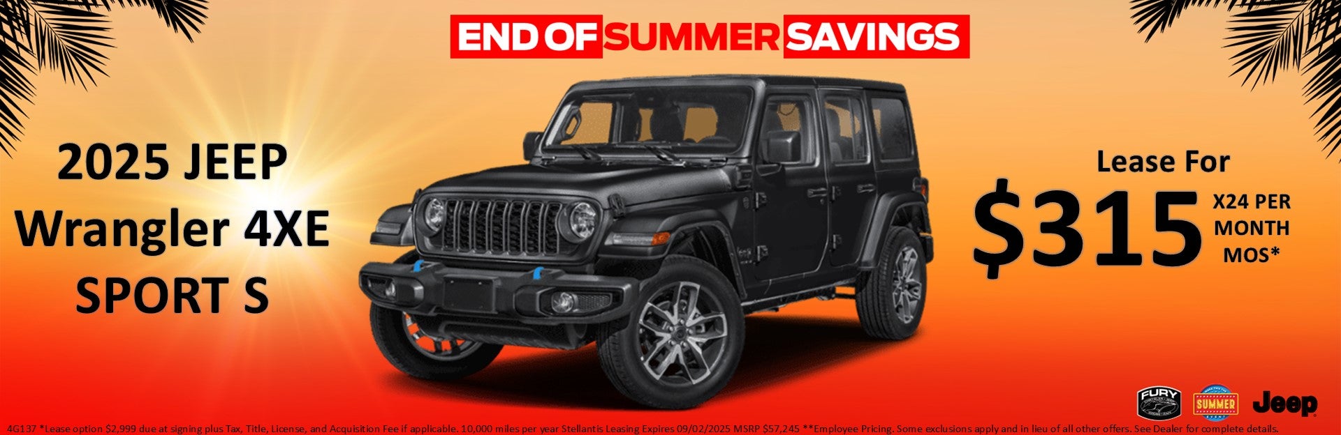 2025 JEEP WRANGLER 4XE SPORT S